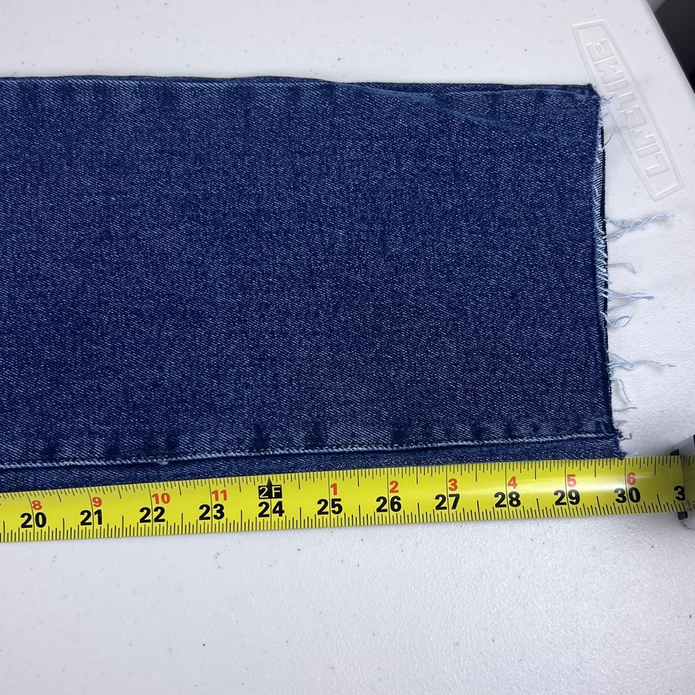 Joe's Jeans High Rise Straight Ankle Denim Stretch Jean Denim Size 33 - Picture 14 of 16